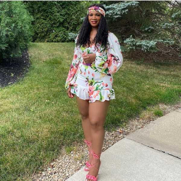 Carla Floral Romper