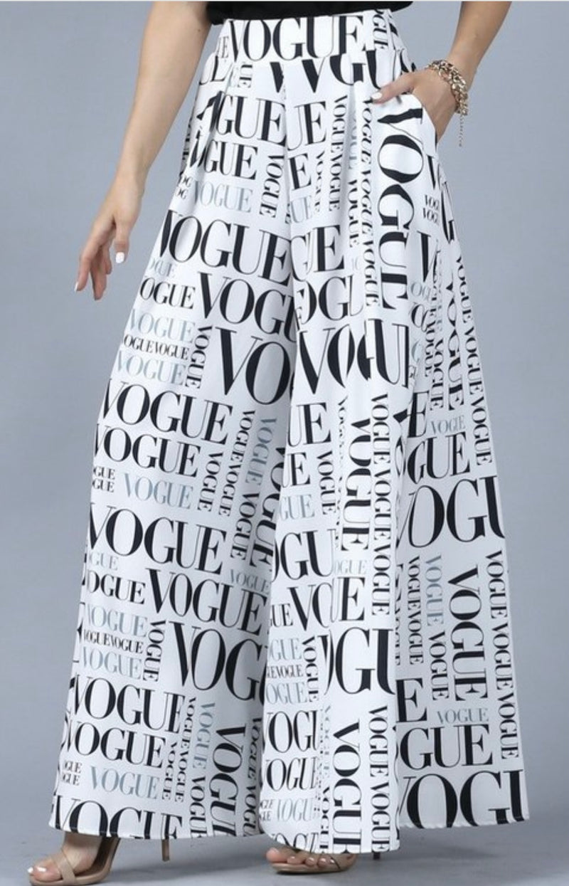 Vogue Palazzo Pants